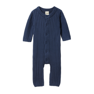 Lou Suit Cotton Knit - Vintage Indigo