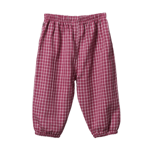 Sunny Pants - Rhubarb Check