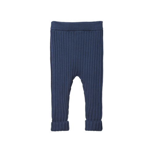Lou Pants Cotton Knit - Vintage Indigo