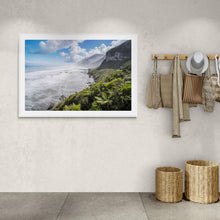 Load image into Gallery viewer, 12 Mile Coast Road West Coast photography print displayed on a neutral wall