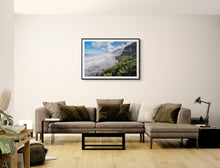 Load image into Gallery viewer, 12 Mile Coast Road landscape photography print displayed in a living room