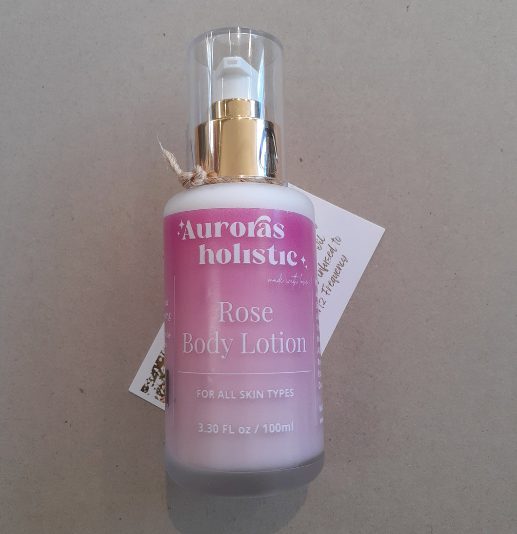 Auroras Holistic Rose Body Lotion