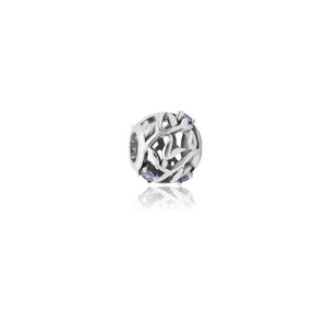 February Birthstone (Wisdom) Charm