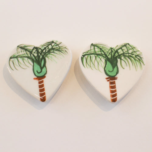 Nikau Heart Magnets