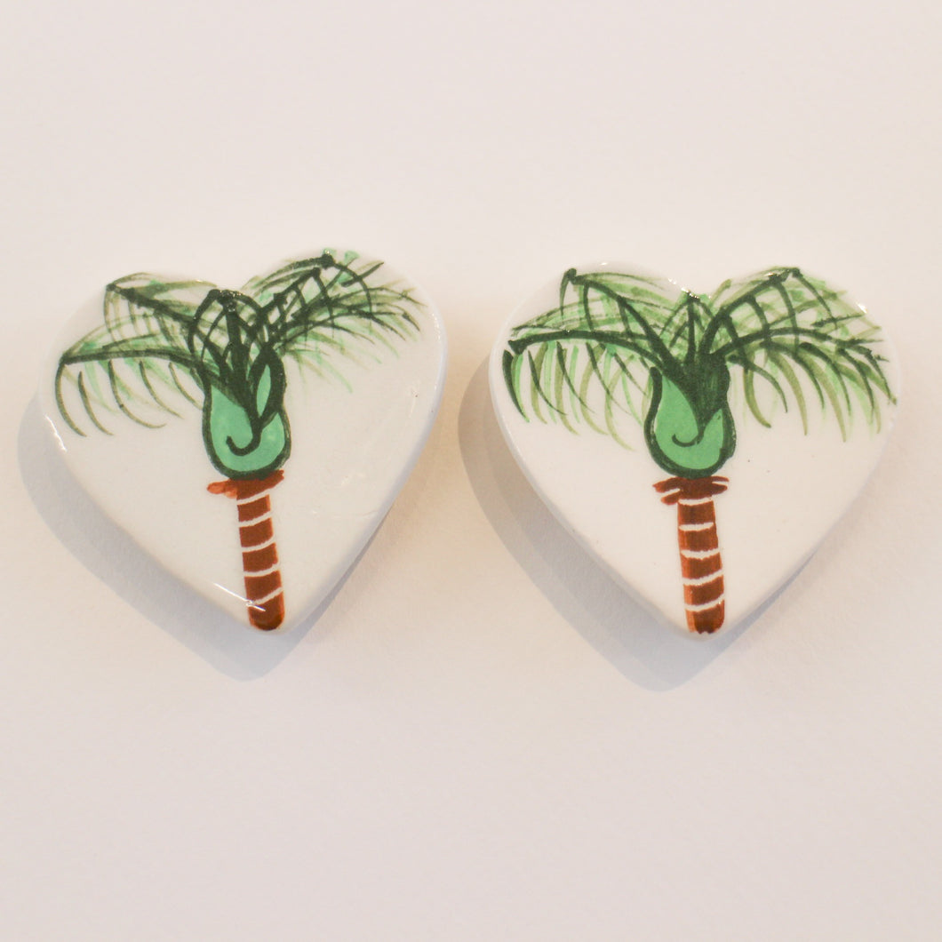 Nikau Heart Magnets