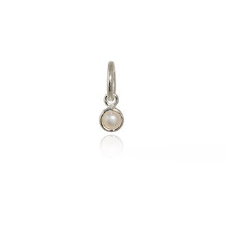 June (Pearl) - Pendant Birthstone Charm