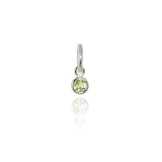 August (Peridot) - Pendant Birthstone Charm