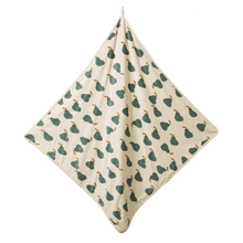 Load image into Gallery viewer, Organic Cotton Hooded Towel - Pear