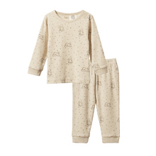 Load image into Gallery viewer, 2PC Long Sleeve Organic Cotton Pyjamas - Bramble Burrow