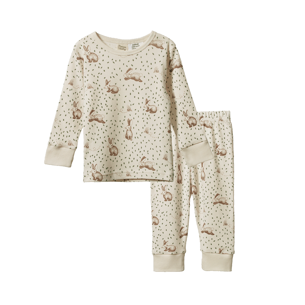 Long Sleeve Pyjamas 2PC - Rabbity