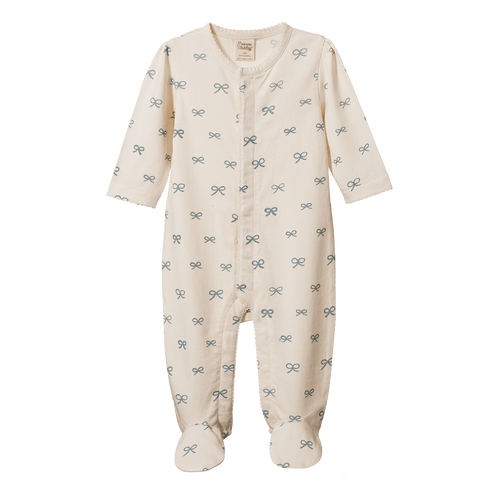 Lucy Suit - Ribbons Star Dew Print