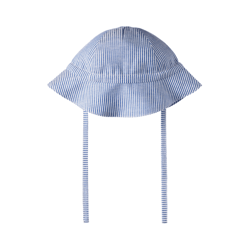 Sunhat Linen - Blue Stripe