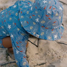 Load image into Gallery viewer, Snorkel Print splash sunhat by nature baby