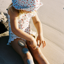 Load image into Gallery viewer, swimwear and matching hat by nature baby in joiette print