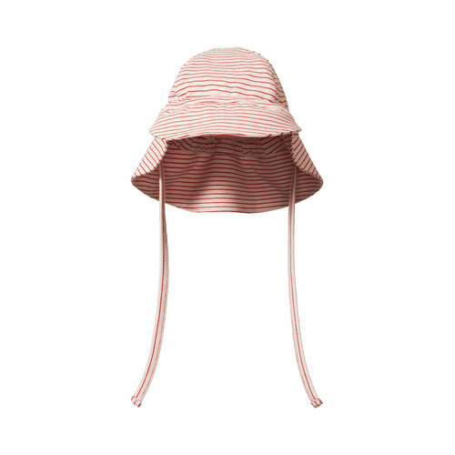 Dash Sunhat - Red Pinstripe