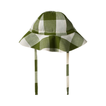 Load image into Gallery viewer, Gingham Sunhat