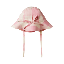 Load image into Gallery viewer, Gingham Sunhat