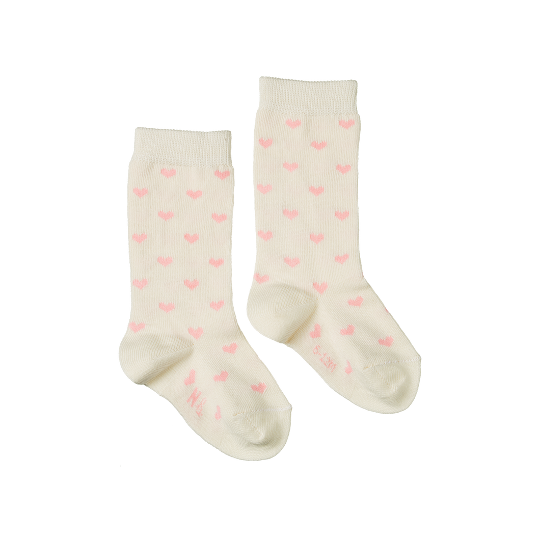 Organic Cotton Socks - Hearts