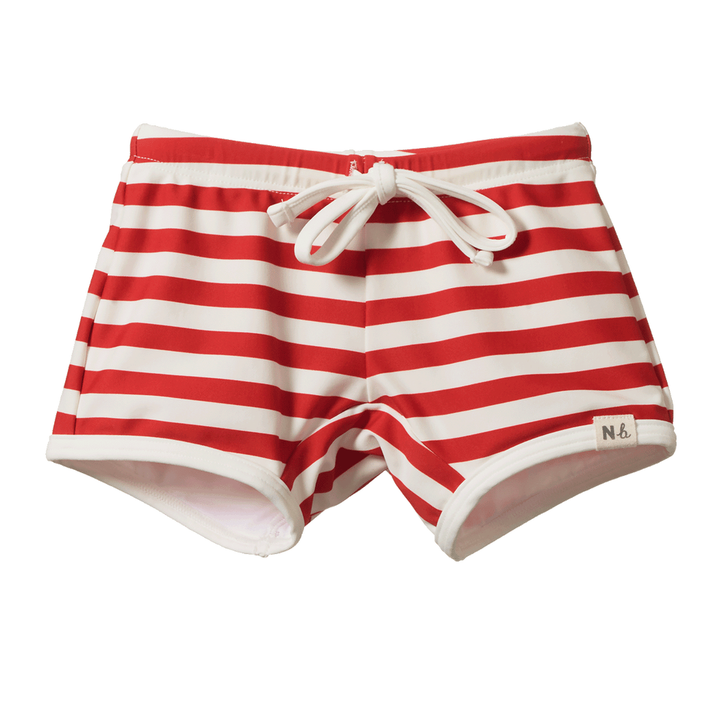 Splash Shorts - Red Sea Stripe