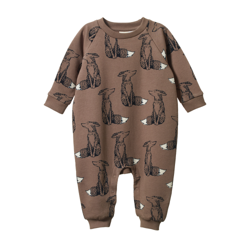 Juno Romper Long Sleeve - Foxy Cub