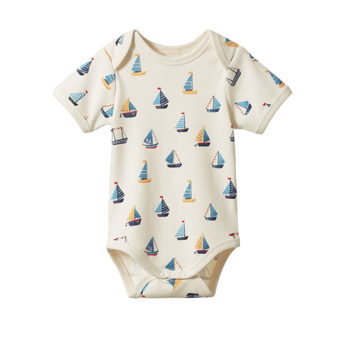 Short Sleeve Bodysuit - Regatta