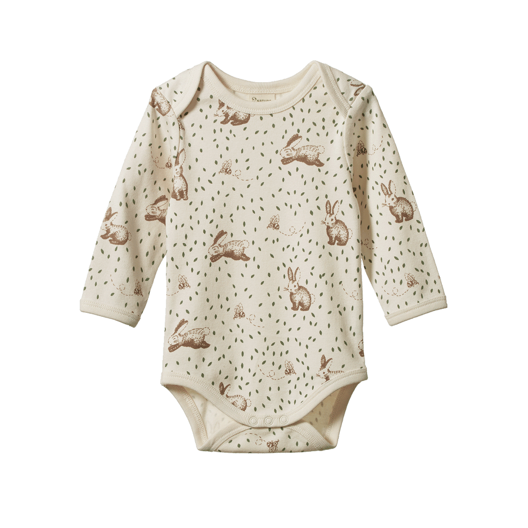 Long Sleeve Bodysuit - Rabbity