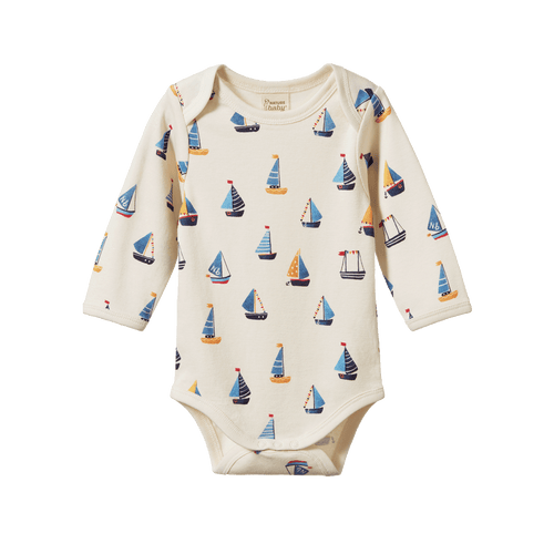 Long Sleeve Bodysuit - Regatta