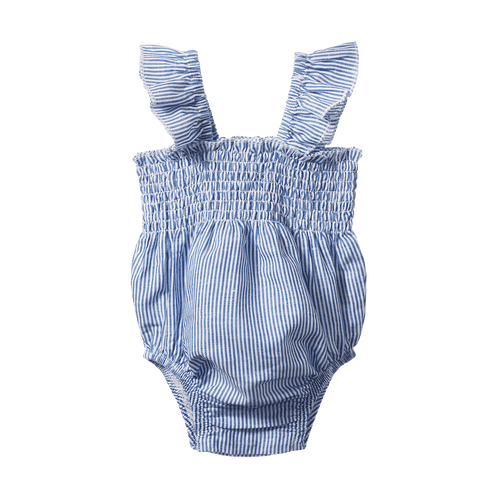Gala Suit Linen - Blue Stripe