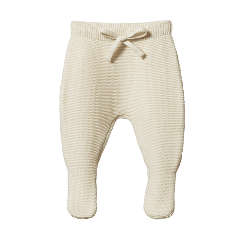Pepi Footed Rompers - Natural