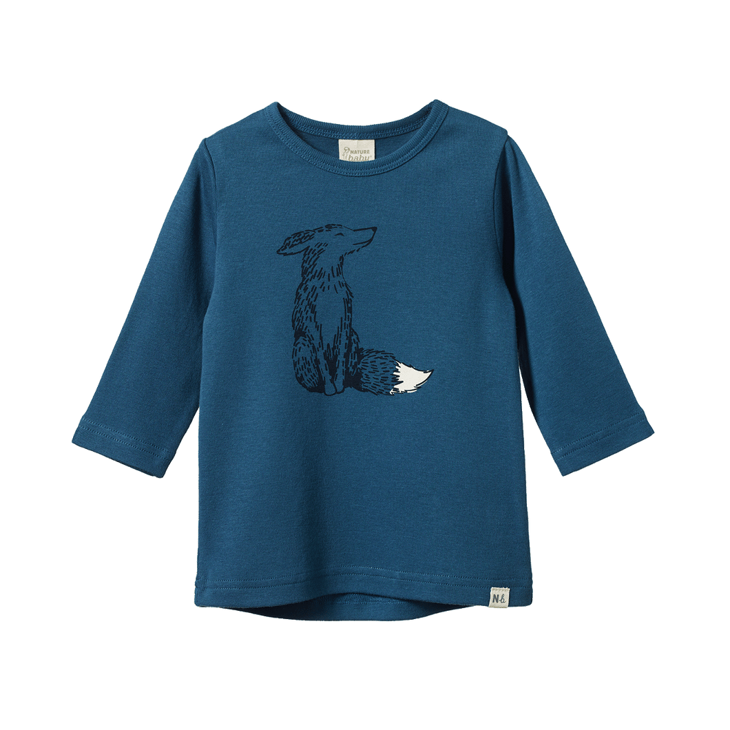 Long Sleeve River Tee - Foxy Teal