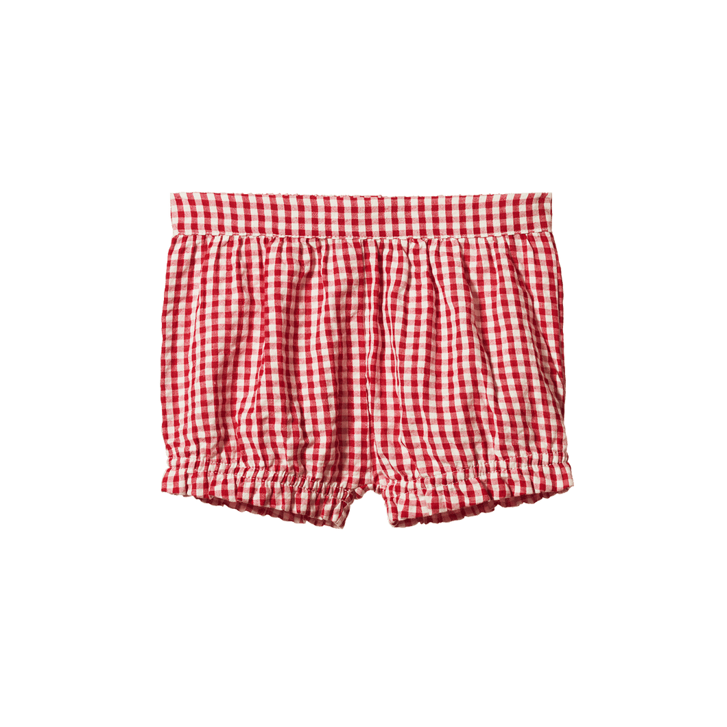 Betty Shorts - Red Check