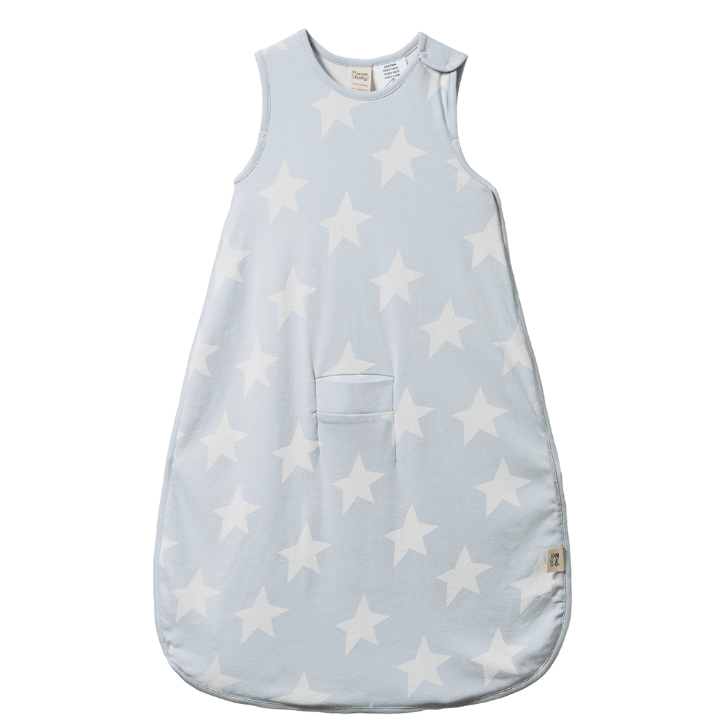 Organic Cotton Sleeping Bag - Magic Blue