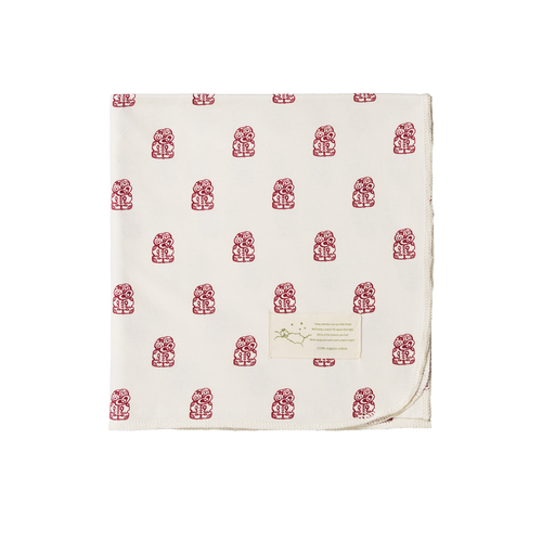 Organic Cotton Wrap - Tiki Print