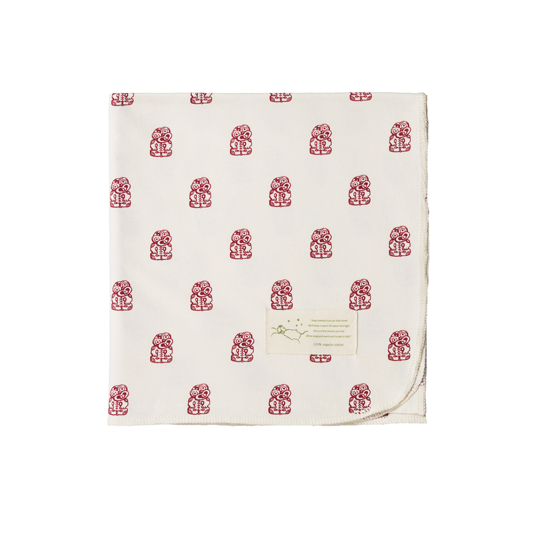 Organic Cotton Wrap - Tiki Print