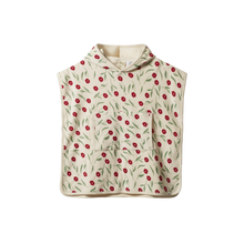 Load image into Gallery viewer,  Poncho towel from nature baby in joiette print