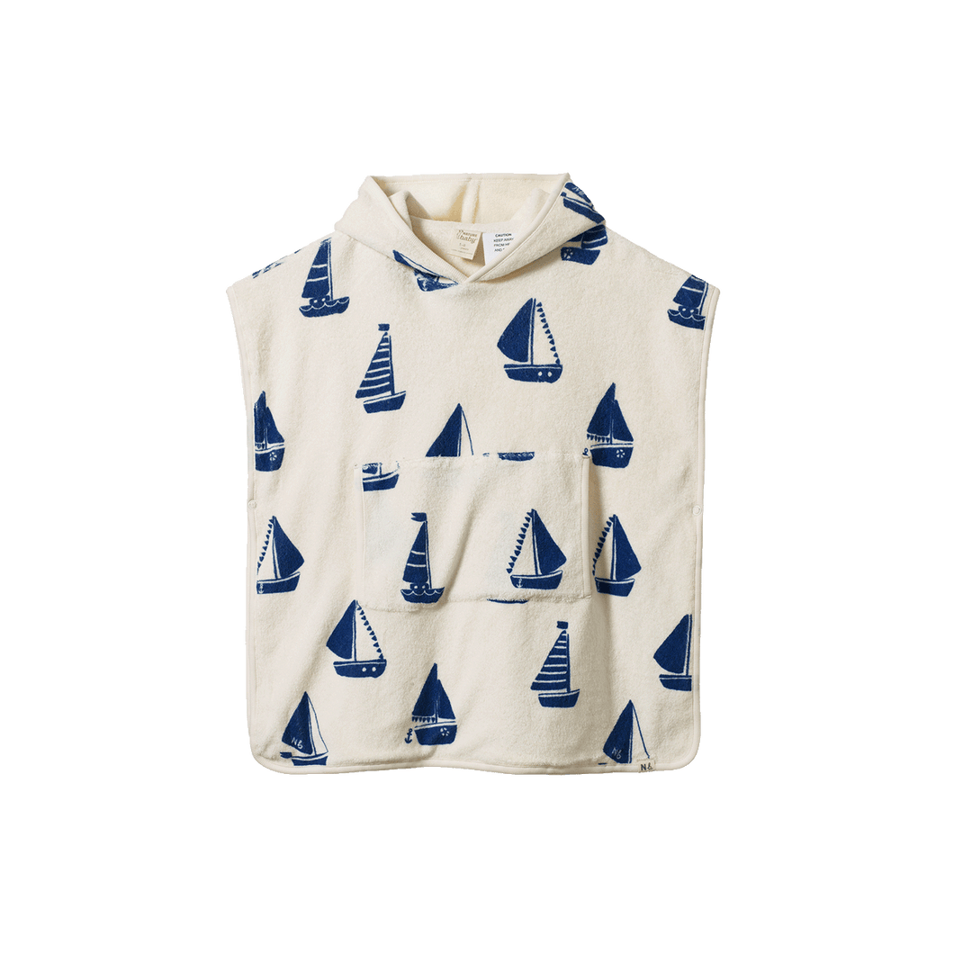 Organic Cotton Poncho Towel - Regatta