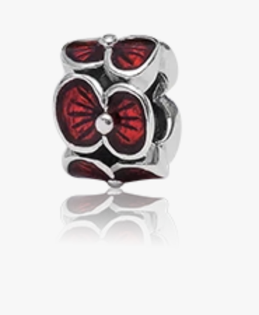 Remembrance Poppy - Charm