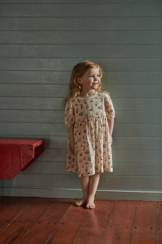 Albertine Dress - Strawberry Blush
