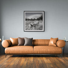 Load image into Gallery viewer, Cold Comfort New Zealand landscape print displayed in living room