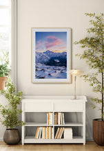 Load image into Gallery viewer, Aoraki Mount Cook New Zealand landscape photography print displayed as framed wall art