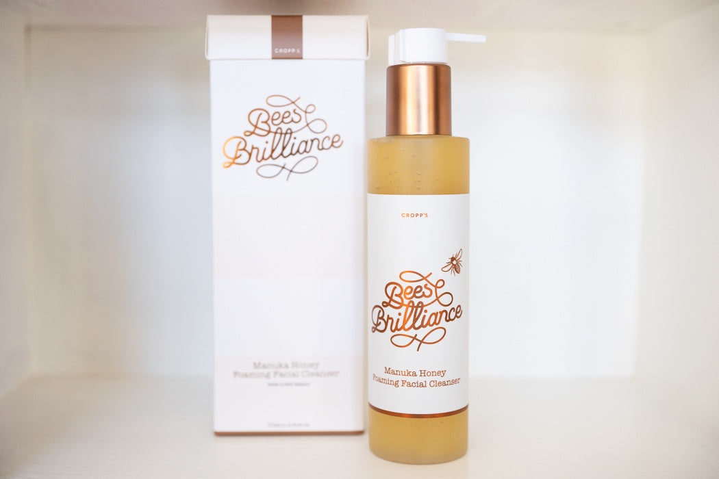 Bees Brilliance, Skincare, Manuka Honey, Cleanser, Facial cleanser, New Zealand made, 
