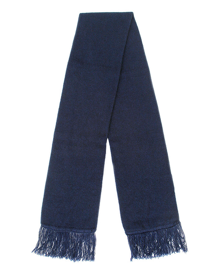 Double thickness Possum Merino scarf with fringing. Lothlorian, New Zealand Made