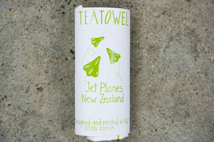 Moa Revival, New Zealand made, NZ Tea towels, Jet Planes,