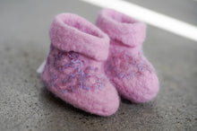 Load image into Gallery viewer, Felted Booties, Handmade in New Zealand, West Coast