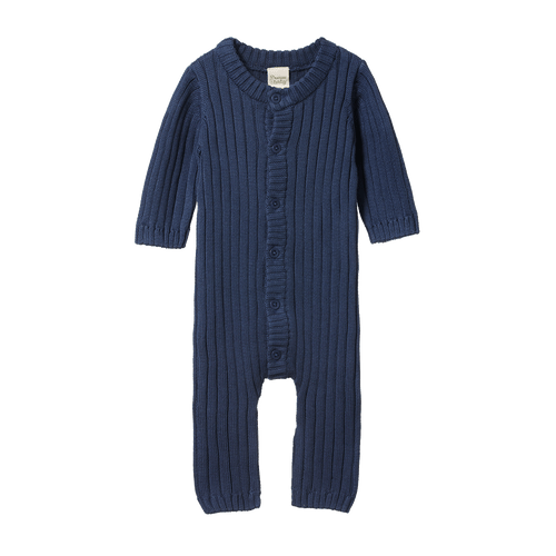 Lou Suit Cotton Knit - Vintage Indigo