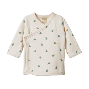 Nature Baby, New Zealand, Organic Cotton, Sustainable, Slow Fashion, Childrenswear, Kimono Jacket, Petite Pear,