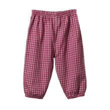 Load image into Gallery viewer, Sunny Pants - Rhubarb Check