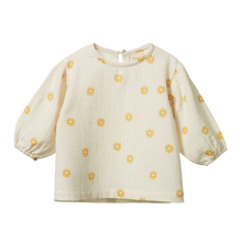 Load image into Gallery viewer, Nature Baby, New Zealand, Sustainable, Organic Cotton, Baby Clothing, Kids Clothing, Elodie Blouse,