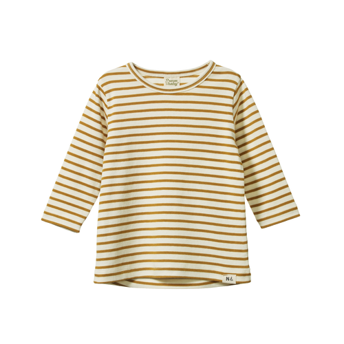 Nature Baby, New Zealand, Sustainable, Organic Cotton, Baby Clothing, Kids Clothing, Long Sleeve, River Tee,