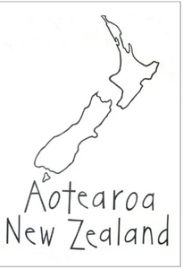 Moa Revival, New Zealand made, NZ Tea towels, NZ Map, Aotearoa